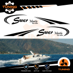 Kit Autocollants Bateau Saver Manta 620 Cabin