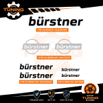 Camper Stickers Kit Decals Burstner - versione G