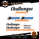 Kit Decalcomanie Adesivi Stickers Camper Challenger - versione D