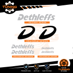 Camper Aufkleber Kit Dethleffs - versione A