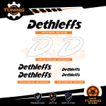 Camper Aufkleber Kit Dethleffs - versione D