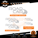 Autocollants de Camper Kit Stickers Road-Car - versione E