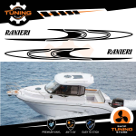 Kit Autocollants Bateau Ranieri CLF 25 ver 5