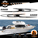 Kit Autocollants Bateau Ranieri CLF 30 ver 5