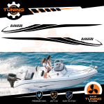 Boat Stickers Kit Ranieri Shadow 19 ver 1