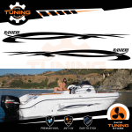 Boat Stickers Kit Ranieri Shadow 30 ver 2