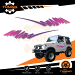 Car Stickers Kit Decals Suzuki Samurai Fuxia