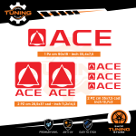 Kit Decalcomanie Adesivi Stickers Camper Ace - versione C