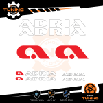 Camper Stickers Kit Decals Adria - versione B