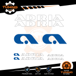 Kit Decalcomanie Adesivi Stickers Camper Adria - versione C