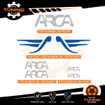 Kit Decalcomanie Adesivi Stickers Camper Arca - versione B