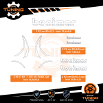 Autocollants de Camper Kit Stickers Benimar - versione B