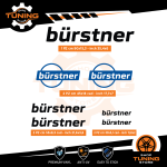 Kit Decalcomanie Adesivi Stickers Camper Burstner - versione C