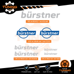 Kit Decalcomanie Adesivi Stickers Camper Burstner - versione D