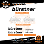 Camper Stickers Kit Decals Burstner - versione E