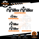 Camper Aufkleber Kit Miller - versione D