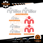 Camper Aufkleber Kit Miller - versione E