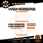 Kit Decalcomanie Adesivi Stickers Camper Weinsbers - versione F