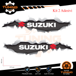 Autocollants de voiture Kit Stickers Suzuki cm 65x16 Vers. A