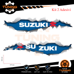 Autocollants de voiture Kit Stickers Suzuki cm 65x16 Vers. C