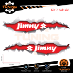 Autocollants de voiture Kit Stickers Suzuki Jimmy cm 65x16 Vers. B