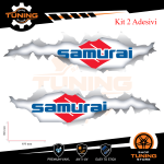 Kit de pegatinas de coche calcomanías Suzuki Samurai cm 65x16 Ver B