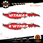 Kit de pegatinas de coche calcomanías Suzuki Vitara cm 65x16 Vers B