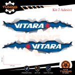 Car Stickers Kit Decals Suzuki Vitara cm 65x16 Vers C