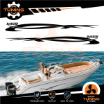 Boat Stickers Kit Ranieri Voyager 26 S ver 2