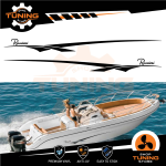 Kit de pegatinas para barcos Ranieri Voyager 26 S ver 3