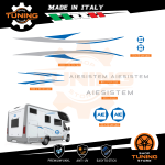 Camper Stickers Kit Decals Aiesistem - versione I