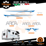 Kit Decalcomanie Adesivi Stickers Camper Arca - versione L