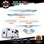 Kit Decalcomanie Adesivi Stickers Camper Carado - versione L