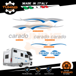 Camper Aufkleber Kit Carado - versione R