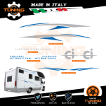 Camper Stickers Kit Decals Caravans-International - versione L