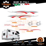 Camper Aufkleber Kit Caravans-International - versione P