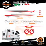 Kit Decalcomanie Adesivi Stickers Camper Chausson - versione M