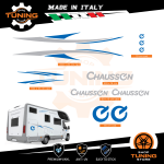 Kit Decalcomanie Adesivi Stickers Camper Chausson - versione O