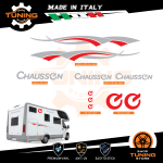 Kit Decalcomanie Adesivi Stickers Camper Chausson - versione S