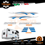 Kit Decalcomanie Adesivi Stickers Camper Hymer - versione Q