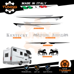 Camper Aufkleber Kit Kentucky-Camp - versione I