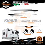 Kit Decalcomanie Adesivi Stickers Camper Knaus - versione I