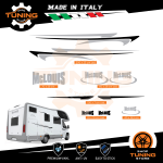 Kit Decalcomanie Adesivi Stickers Camper Mclouis - versione M