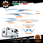 Camper Stickers Kit Decals Mobilvetta - versione L