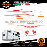 Camper Aufkleber Kit Rapido - versione L