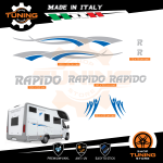 Camper Aufkleber Kit Rapido - versione N