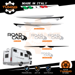 Kit Decalcomanie Adesivi Stickers Camper Road-Car - versione F