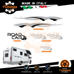 Camper Stickers Kit Decals Road-Car - versione N