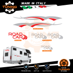 Camper Stickers Kit Decals Road-Car - versione P