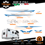 Kit Decalcomanie Adesivi Stickers Camper Sea - versione L